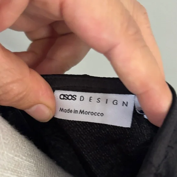 ASOS Black Long Sleeve Dress. - Picture 2 of 6